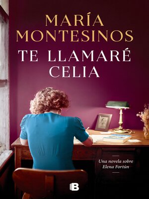 cover image of Te llamaré Celia